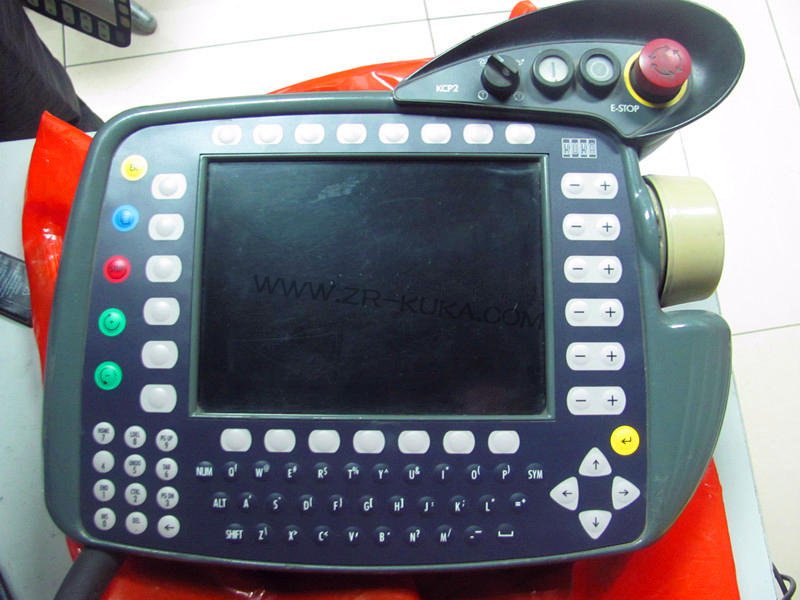 當庫卡KUKA機器人示教器KCP2出現