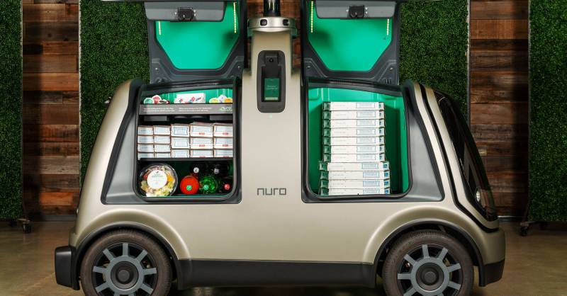 Nuro的機(jī)器人開始配送達(dá)美樂披薩啦